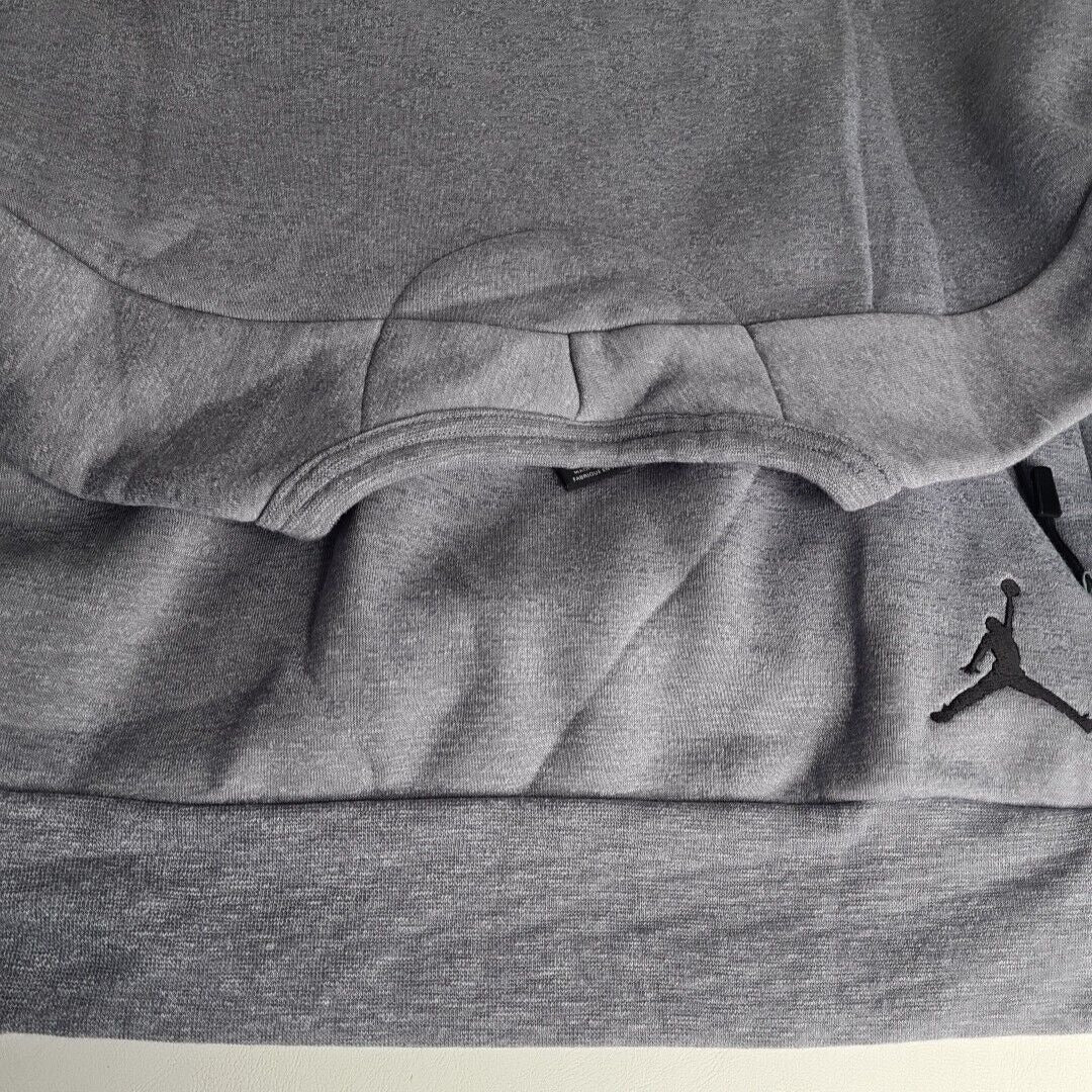 Nike Air Jordan 802181 065 ICON Fleece Retro Men's Sweatshirt Grey Size L