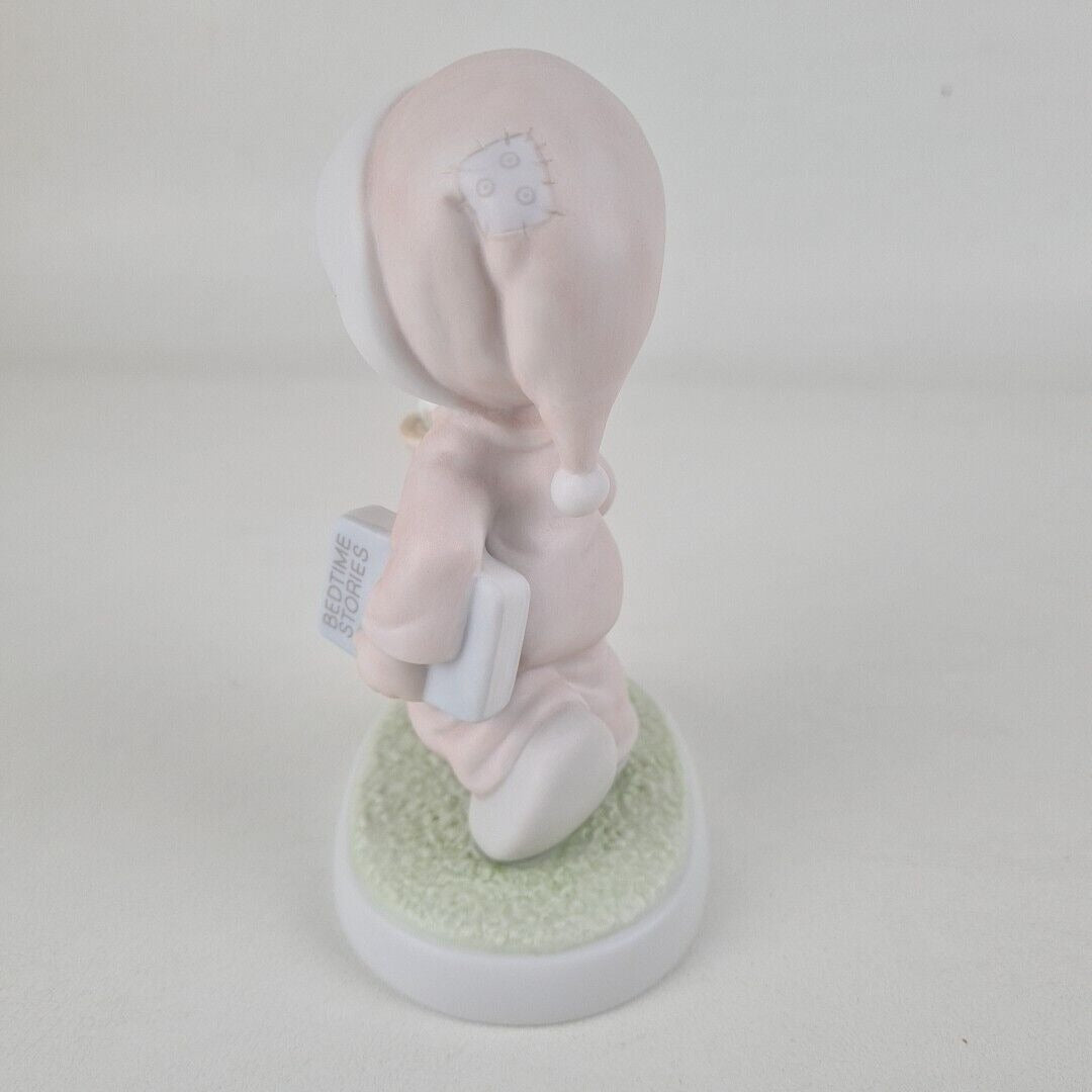 Precious Moments 522058 Now I Lay Me Down To Sleep Porcelain Figurine Vintage