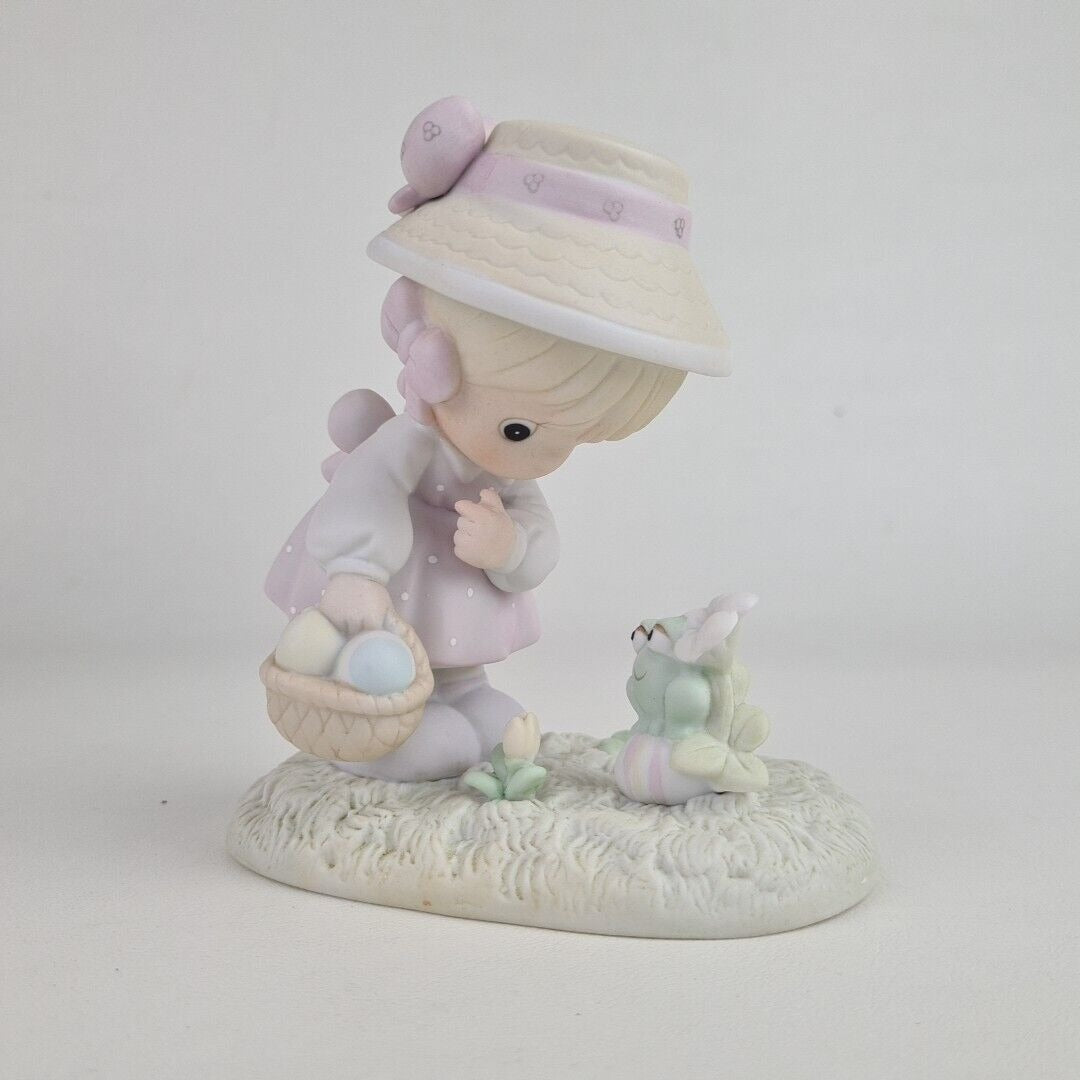 Precious Moments HOPPY EASTER FRIEND Figurine 521906 Porcelain Figurine Vintage