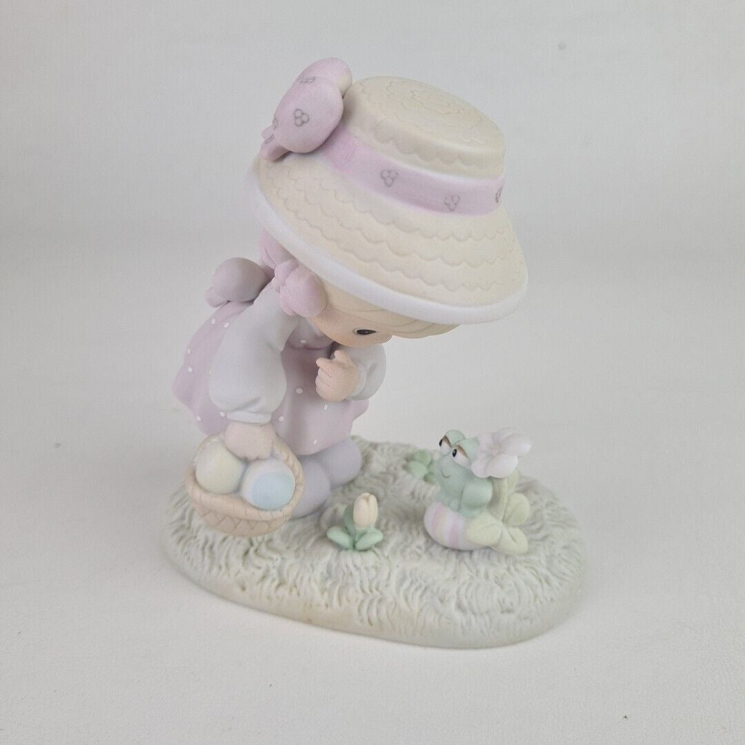 Precious Moments HOPPY EASTER FRIEND Figurine 521906 Porcelain Figurine Vintage