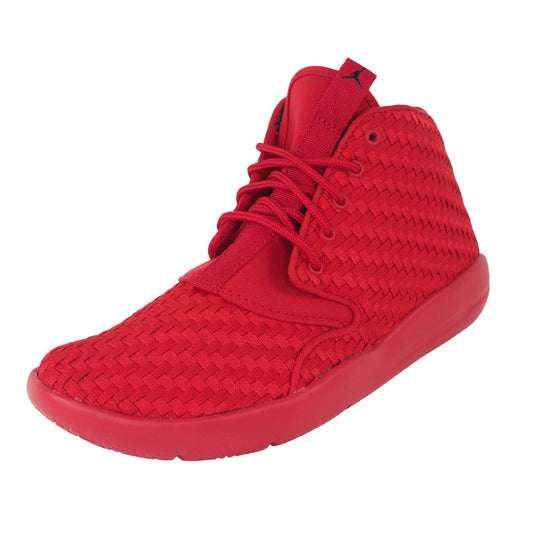 Nike Air Eclipse Chukka Woven BG 881461 601 Boys Shoes Red Basketball Size 5 Y