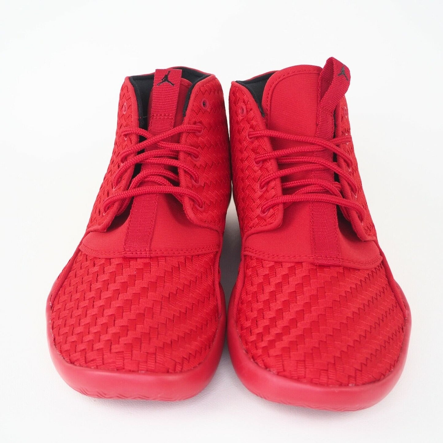 Nike Air Eclipse Chukka Woven BG 881461 601 Boys Shoes Red Basketball Size 5.5 Y