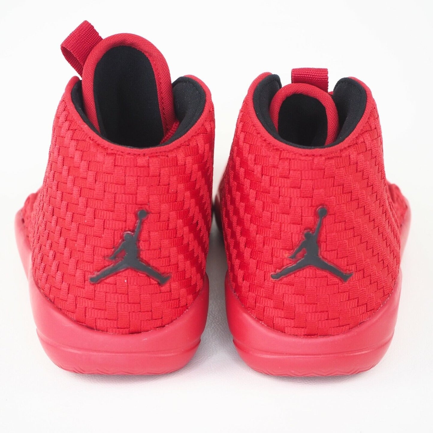 Nike Air Eclipse Chukka Woven BG 881461 601 Boys Shoes Red Basketball Size 5.5 Y