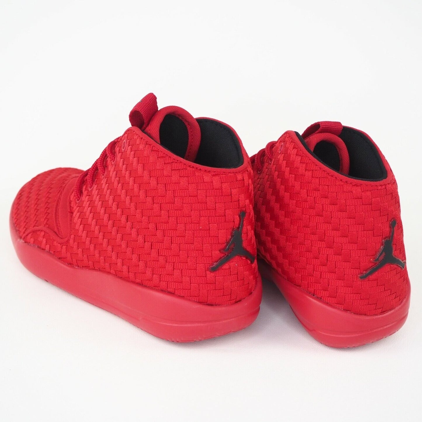 Nike Air Eclipse Chukka Woven BG 881461 601 Boys Shoes Red Basketball Size 5.5 Y