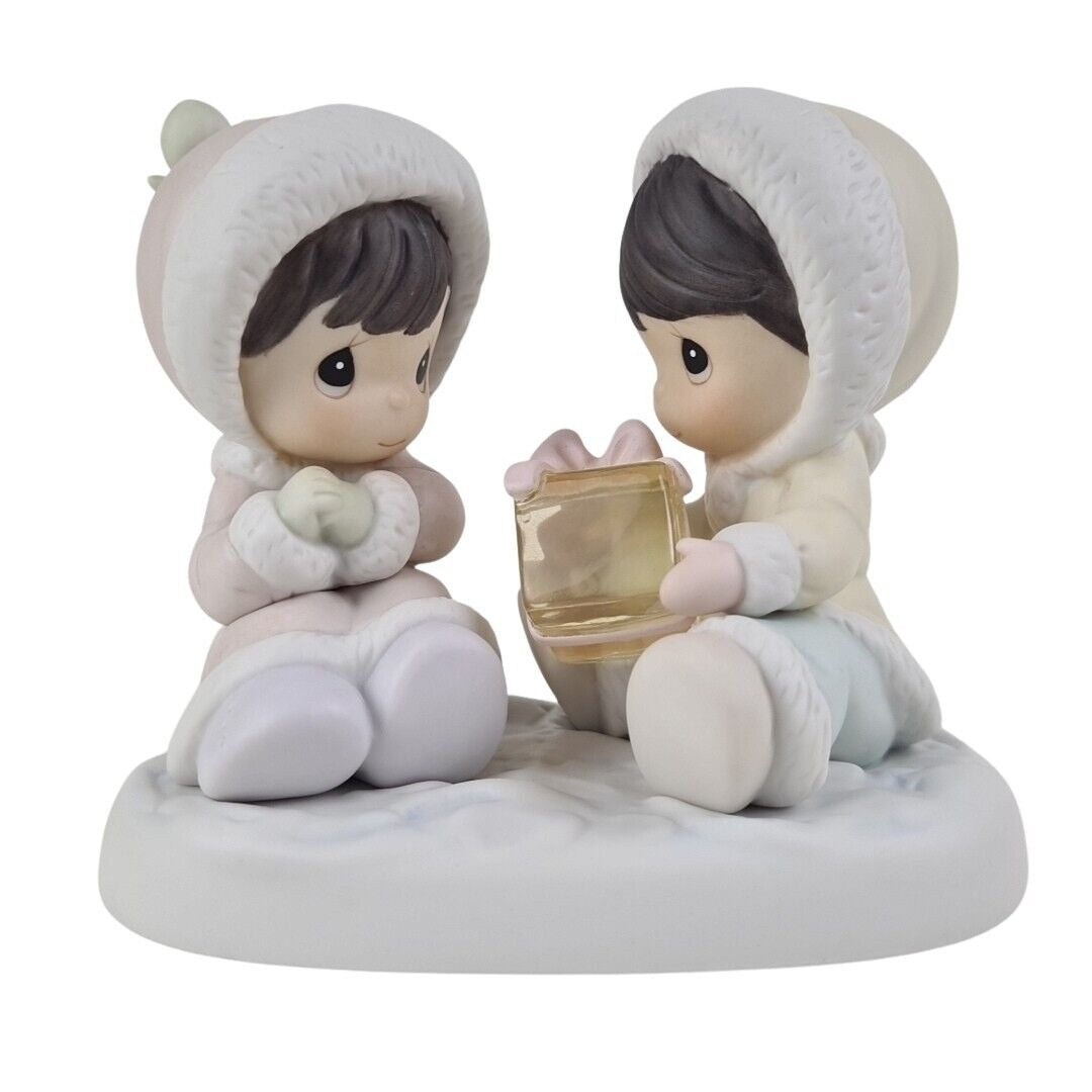 Precious Moments 530956 I ONLY HAVE ICE FOR YOU Christmas Vintage Figurine