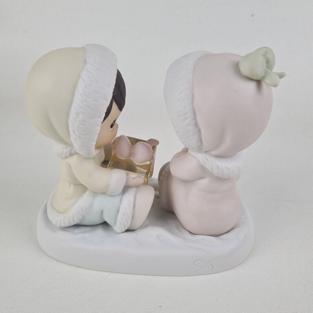 Precious Moments 530956 I ONLY HAVE ICE FOR YOU Christmas Vintage Figurine