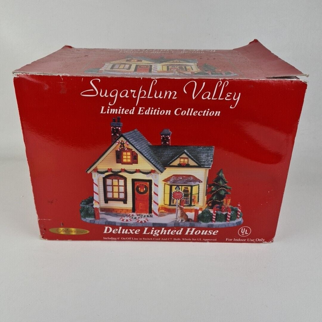 Sugarplum Valley 9595141 Village Deluxe Lighted House Limited Ed Collection