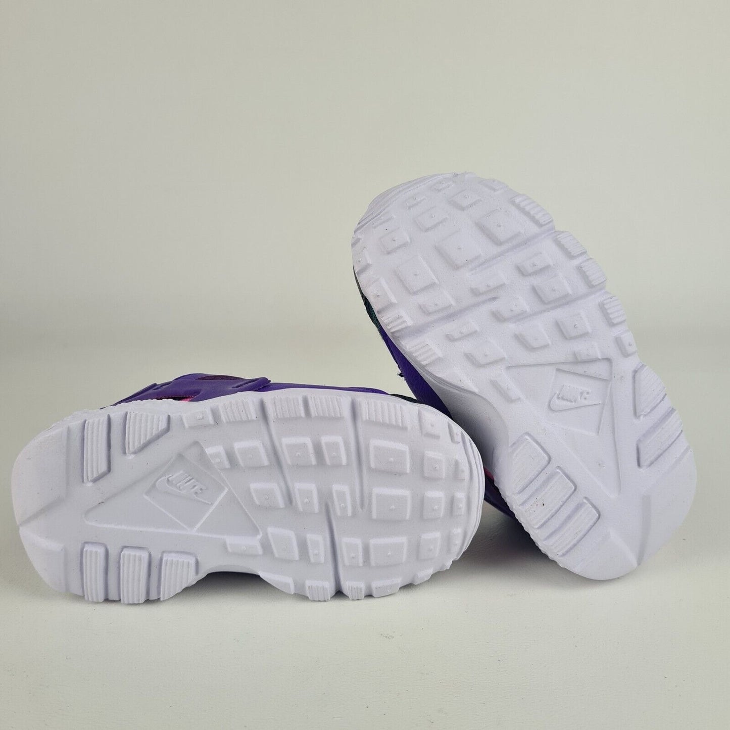 Nike Huarache Run Now Toddlers BQ7098 300 Running Purple Black Sneakers Size 5 C