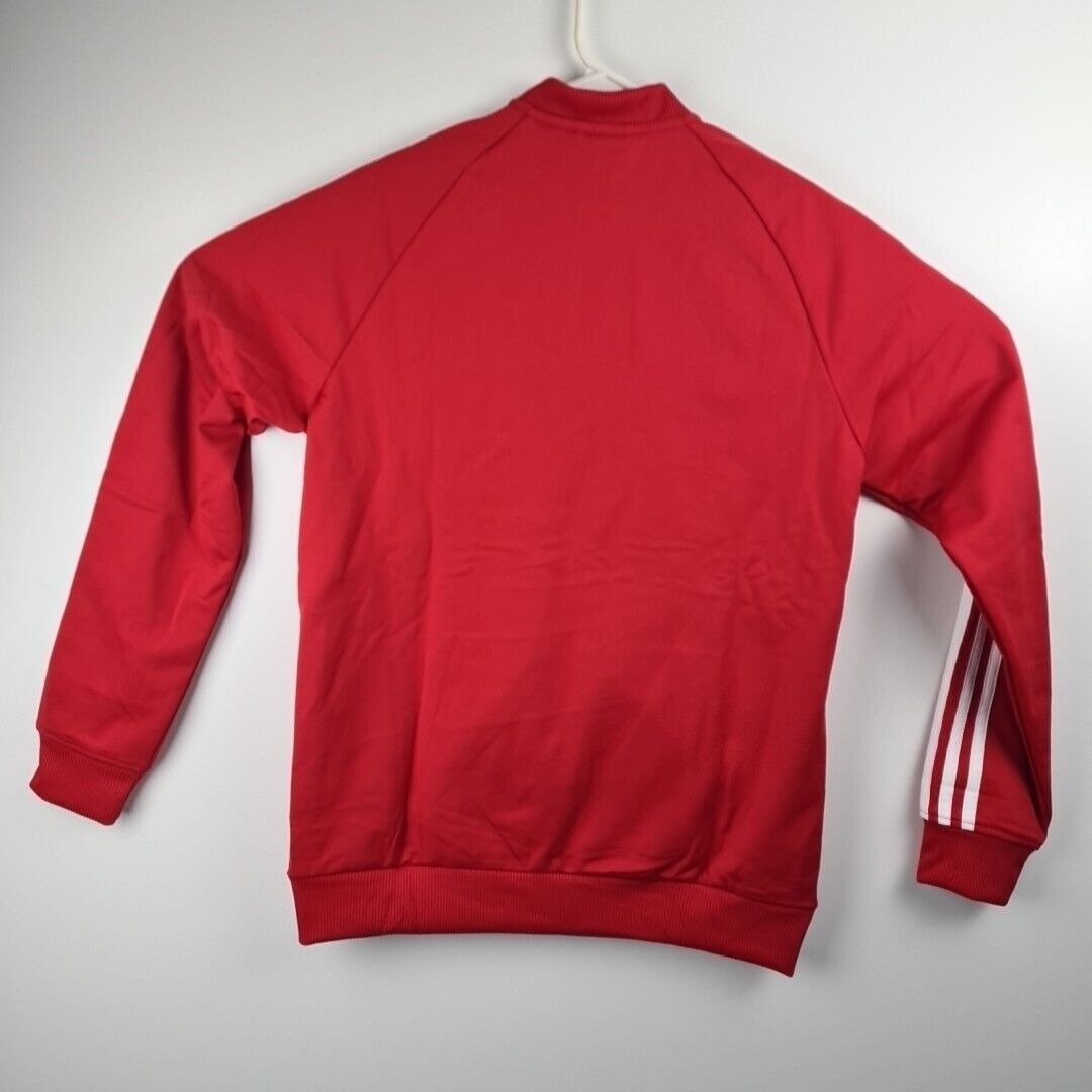 adidas Originals Adi Trefoil Superstar Track Red Jacket M66355 Kids Size L