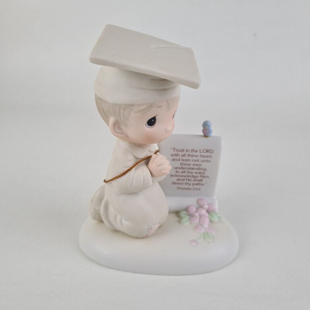 Precious Moments Figurine E-9261 “Seek Ye The Lord” Porcelain Figurine Vintag