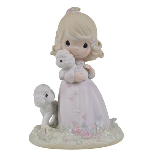 Precious Moments PM 851 The Lord Is My Shepherd Collector's Club Figurine 84'