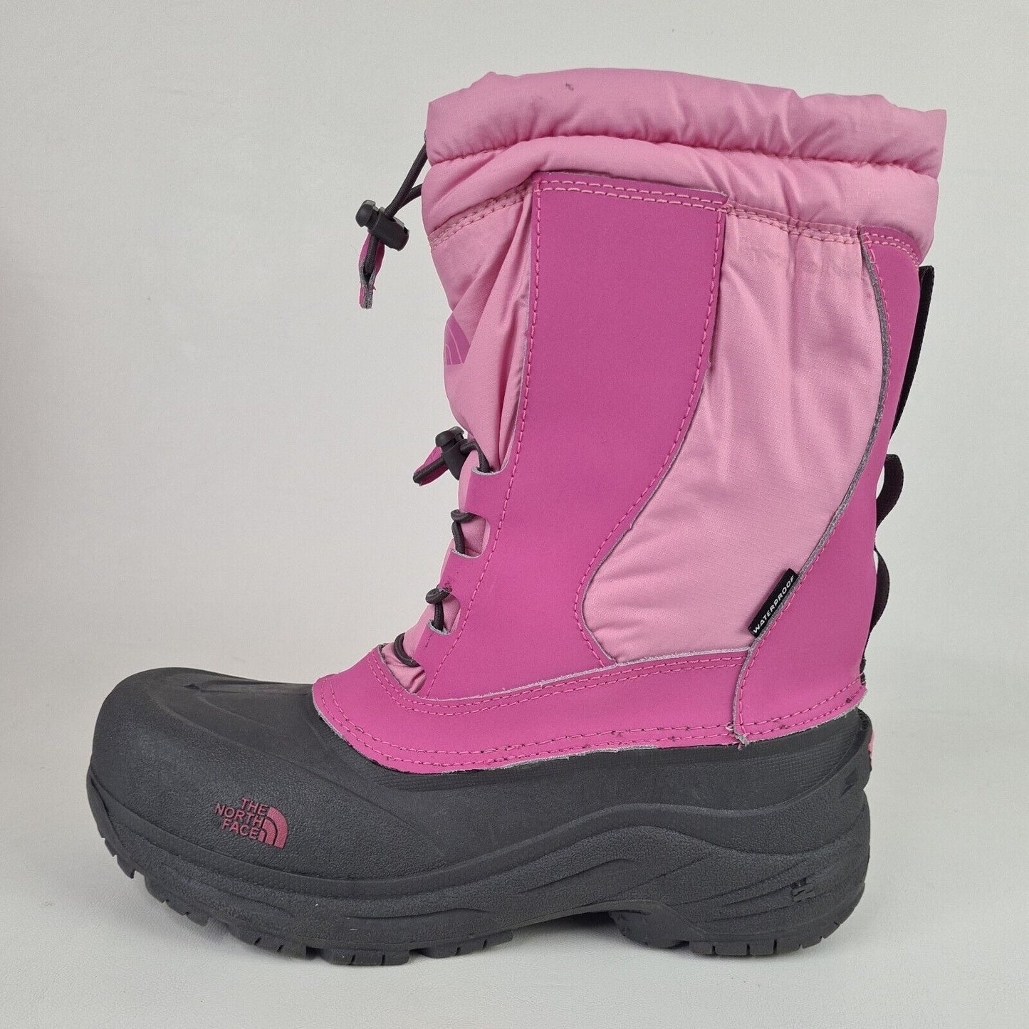 The North Face Alpenglow II Waterproof A1PBZS9 Winter Boot SZ 7 Girl = 8.5 Women