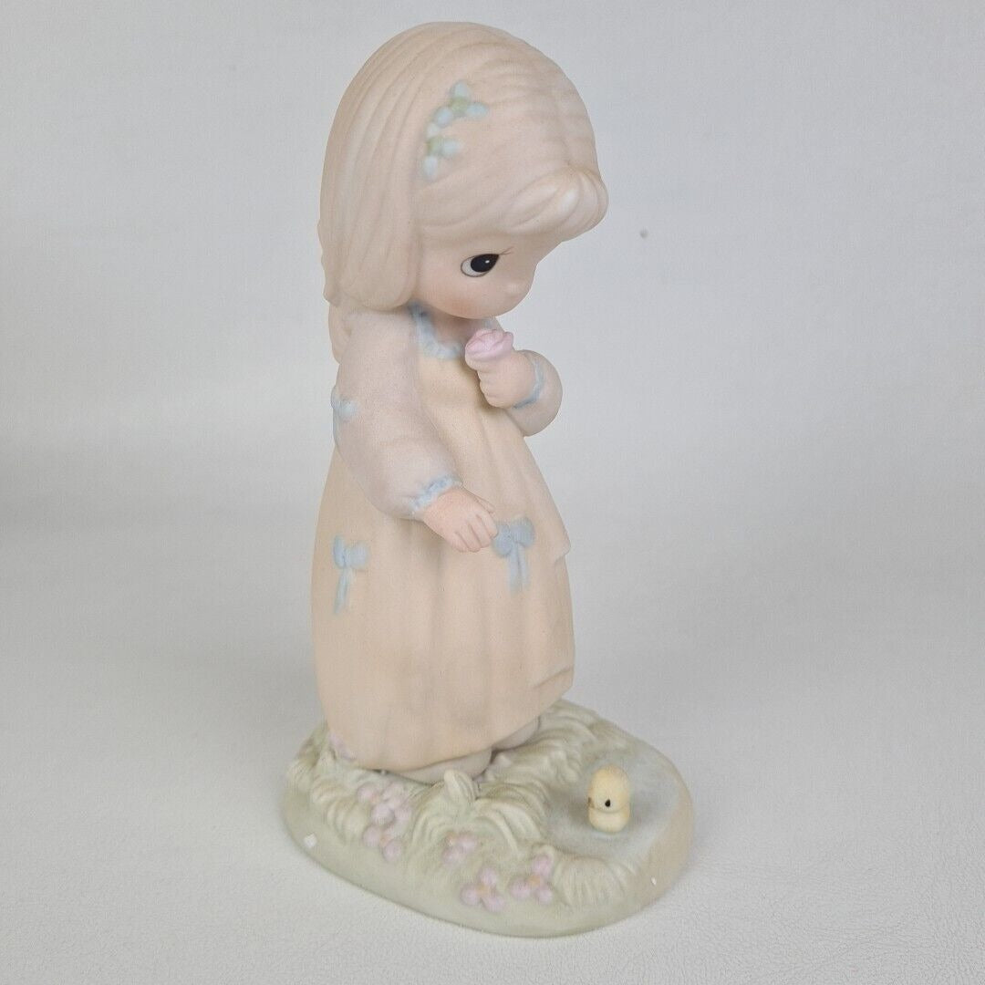 Precious Moments 12076 Summer's Joy Collectible Porcrlain Figurine Vintage