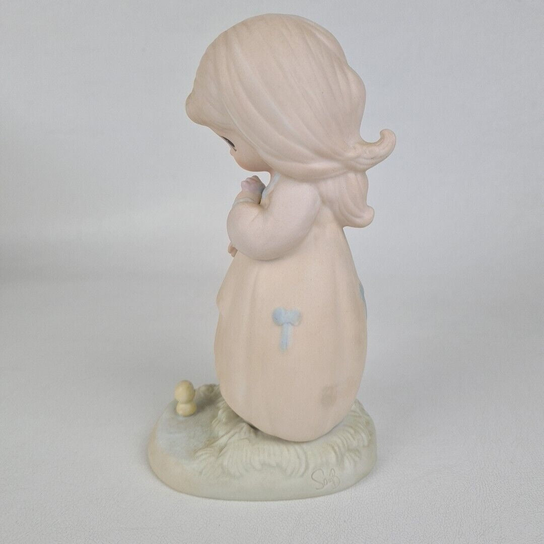 Precious Moments 12076 Summer's Joy Collectible Porcrlain Figurine Vintage