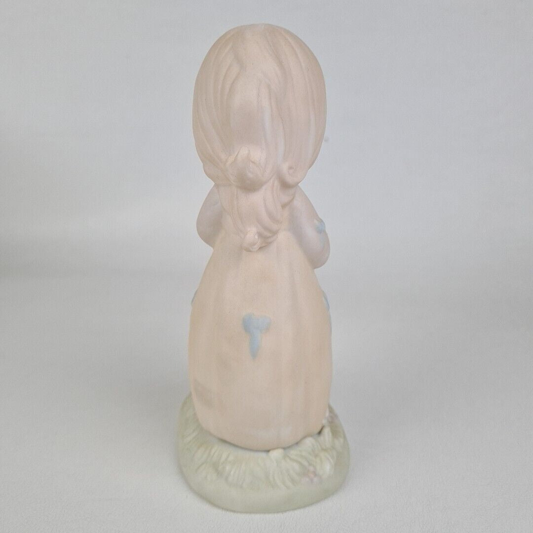 Precious Moments 12076 Summer's Joy Collectible Porcrlain Figurine Vintage