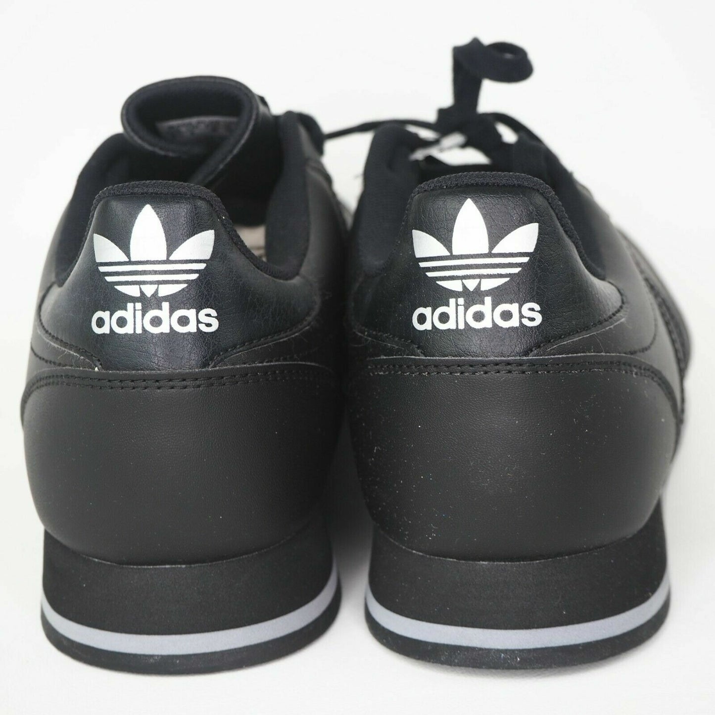 Adidas Orion 2 Junior Q33059 Boys Shoes Running Sneakers Black Leather Sz 5.5