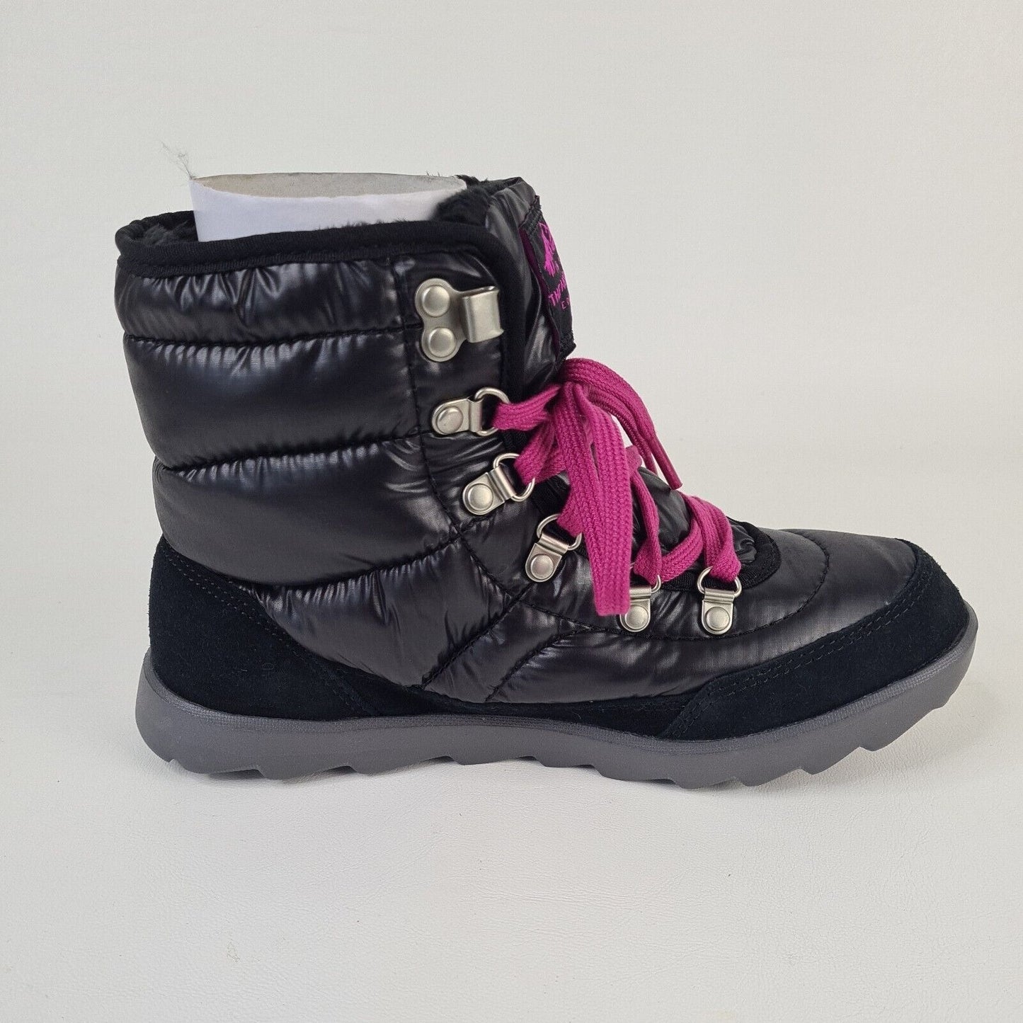 The North Face Women Bootie Thermo Ball Lace CKJ8DXE Waterproof Black Size 7 New