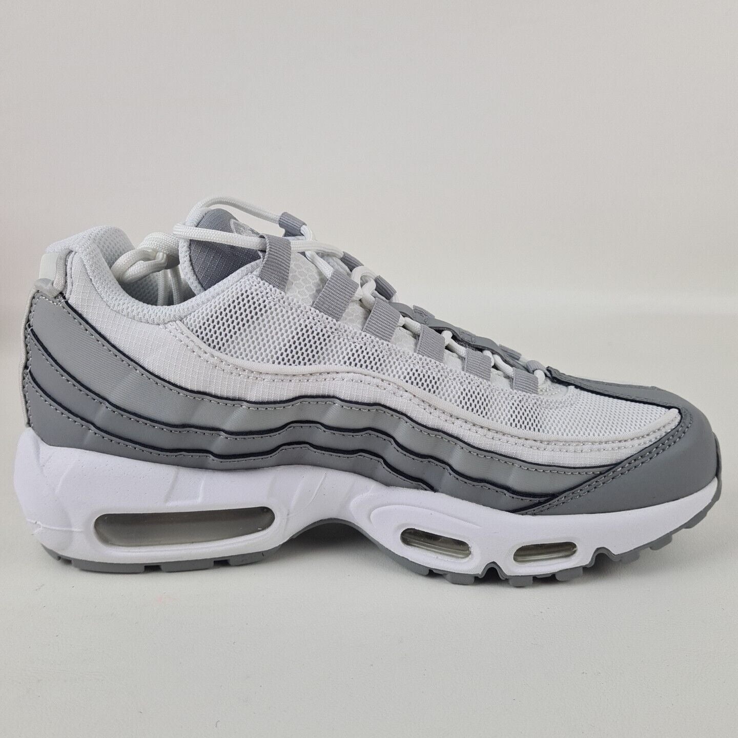 Nike Air Max 95 White Grey CT1268 001 Men Shoes Sneakers Shoes Athletic SZ 6