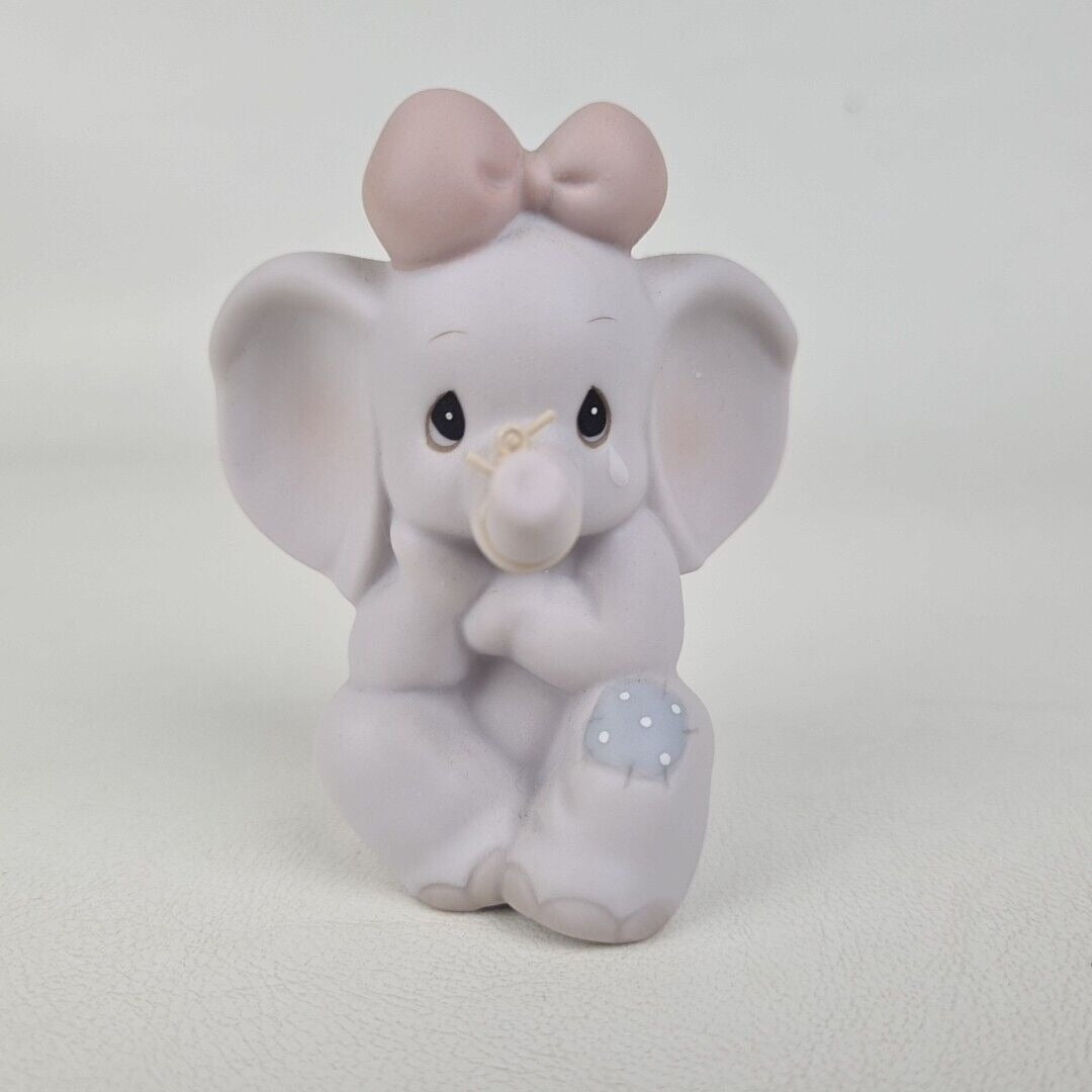 Precious Moments 526924 How Can I Ever Forget You 1991 Porcelain Elephant