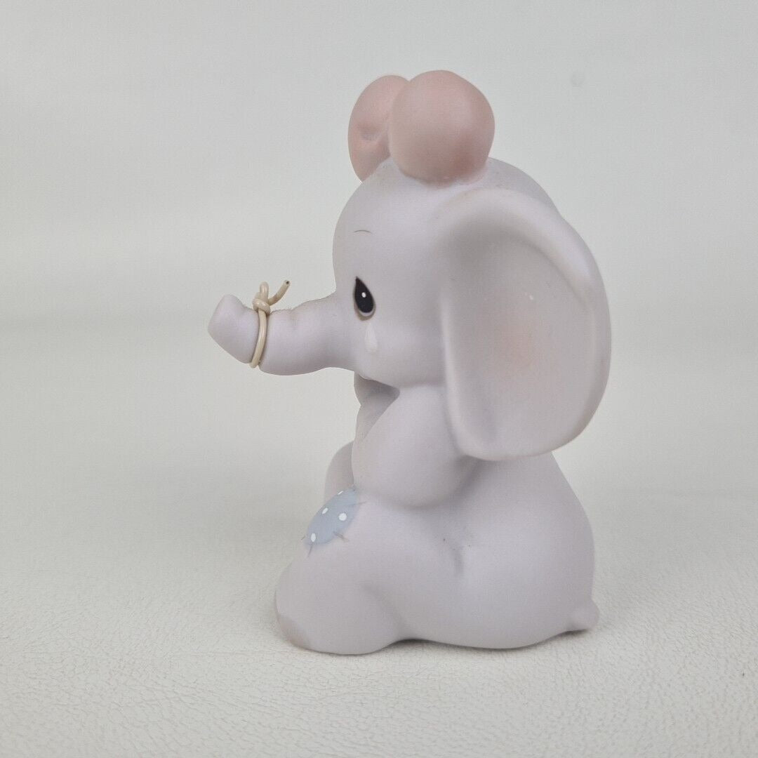 Precious Moments 526924 How Can I Ever Forget You 1991 Porcelain Elephant