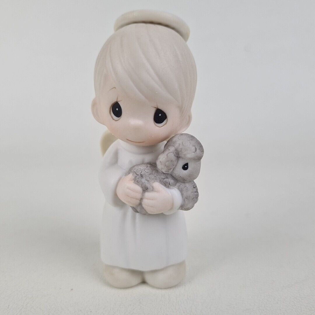 Precious Moments 102261 Shepherd of Love Mini Figurine Porcelaine Vintage