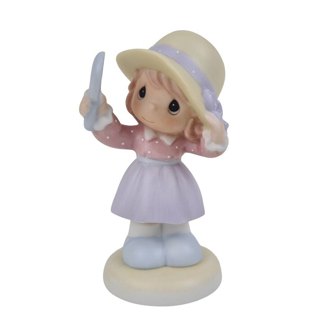 Precious Moments 730238 I'm A Reflection Of Your Love Girl Porcelain Figurine