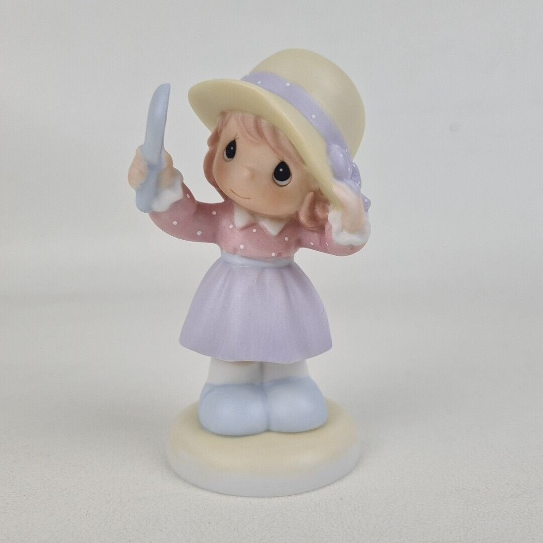 Precious Moments 730238 I'm A Reflection Of Your Love Girl Porcelain Figurine