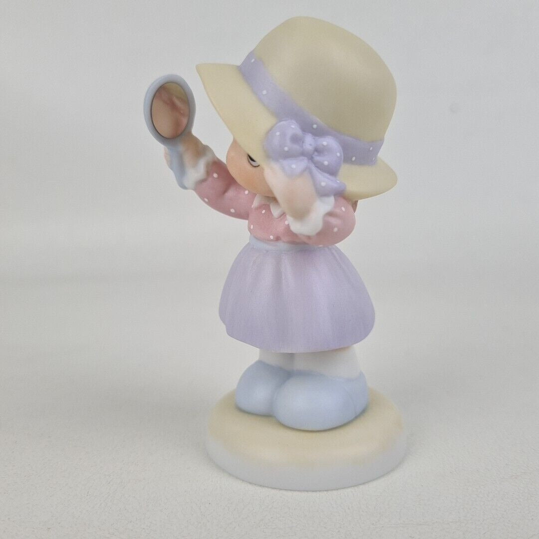 Precious Moments 730238 I'm A Reflection Of Your Love Girl Porcelain Figurine