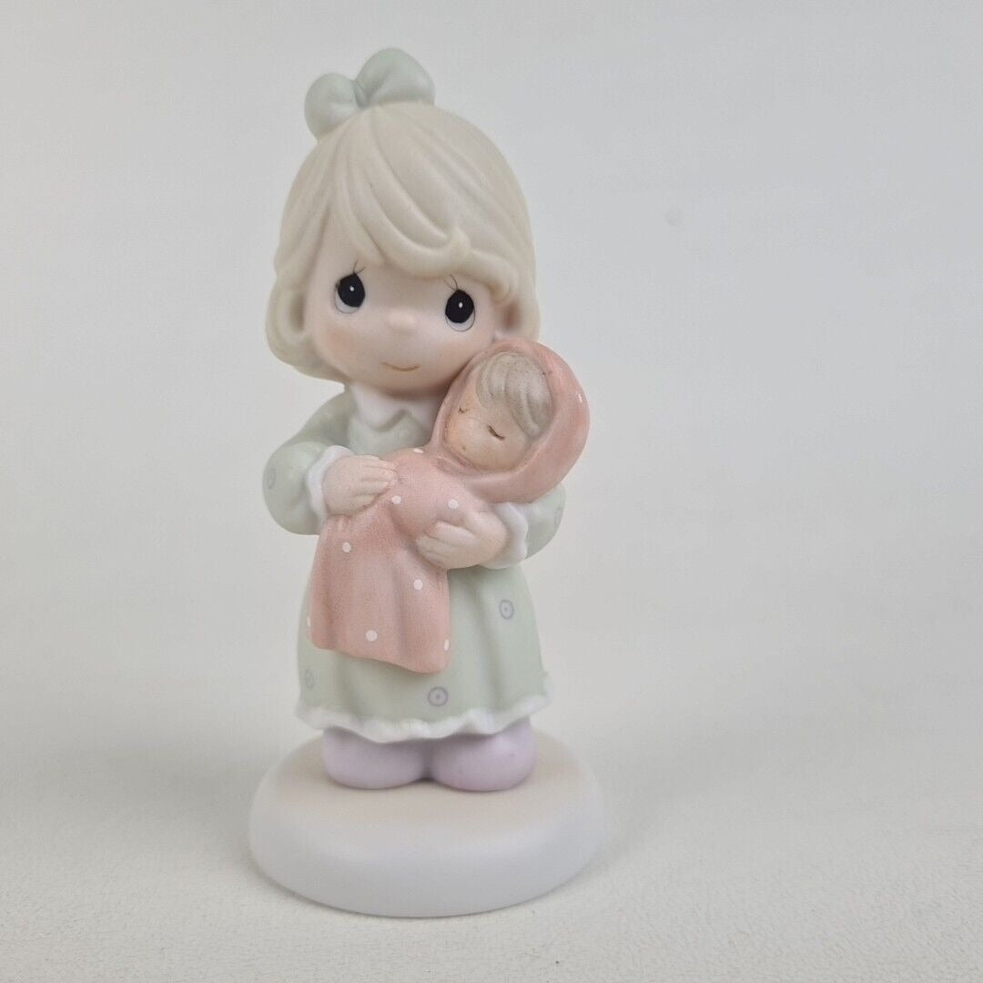 Precious Moments 139505 All Things Grow with Love Mom & Baby Porcelain Figure