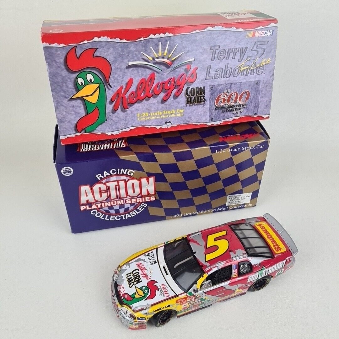 Terry Labonte #5 Kellogg's Corn Flakes 1998 Chevy NASCAR Action 1/24 Diecast