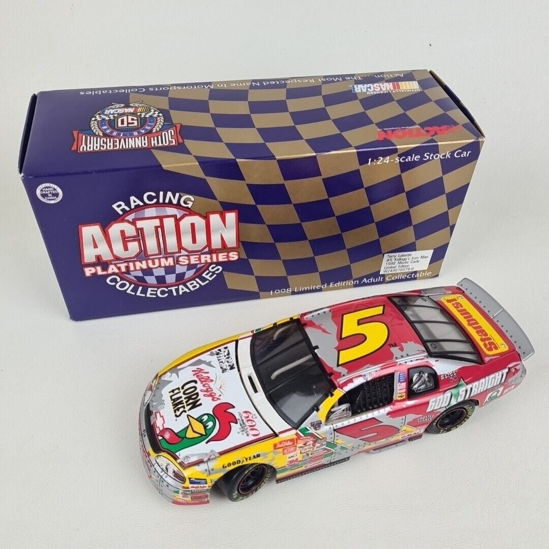 Terry Labonte #5 Kellogg's Corn Flakes 1998 Chevy NASCAR Action 1/24 Diecast