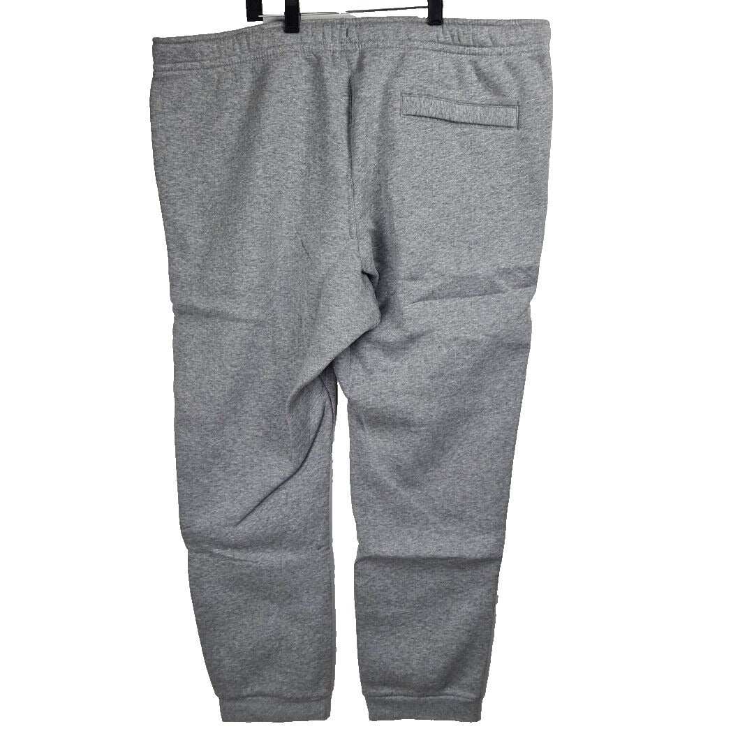 Nike 804408 063 Straight Fit Casual Fleece Pants Men Grey Athletic Size 3XL