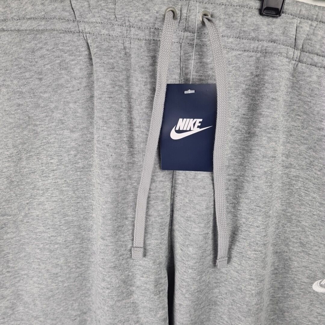 Nike 804408 063 Straight Fit Casual Fleece Pants Men Grey Athletic Size 3XL