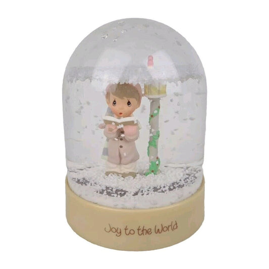 Precious Moments E8767 "Joy To The World" Show Dome Figurine Vintage