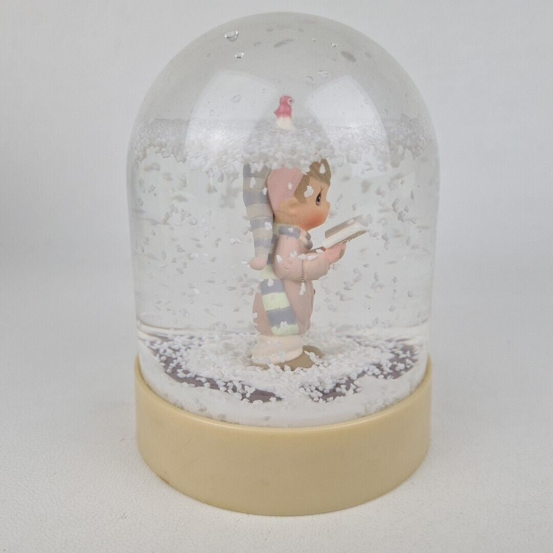 Precious Moments E8767 "Joy To The World" Show Dome Figurine Vintage