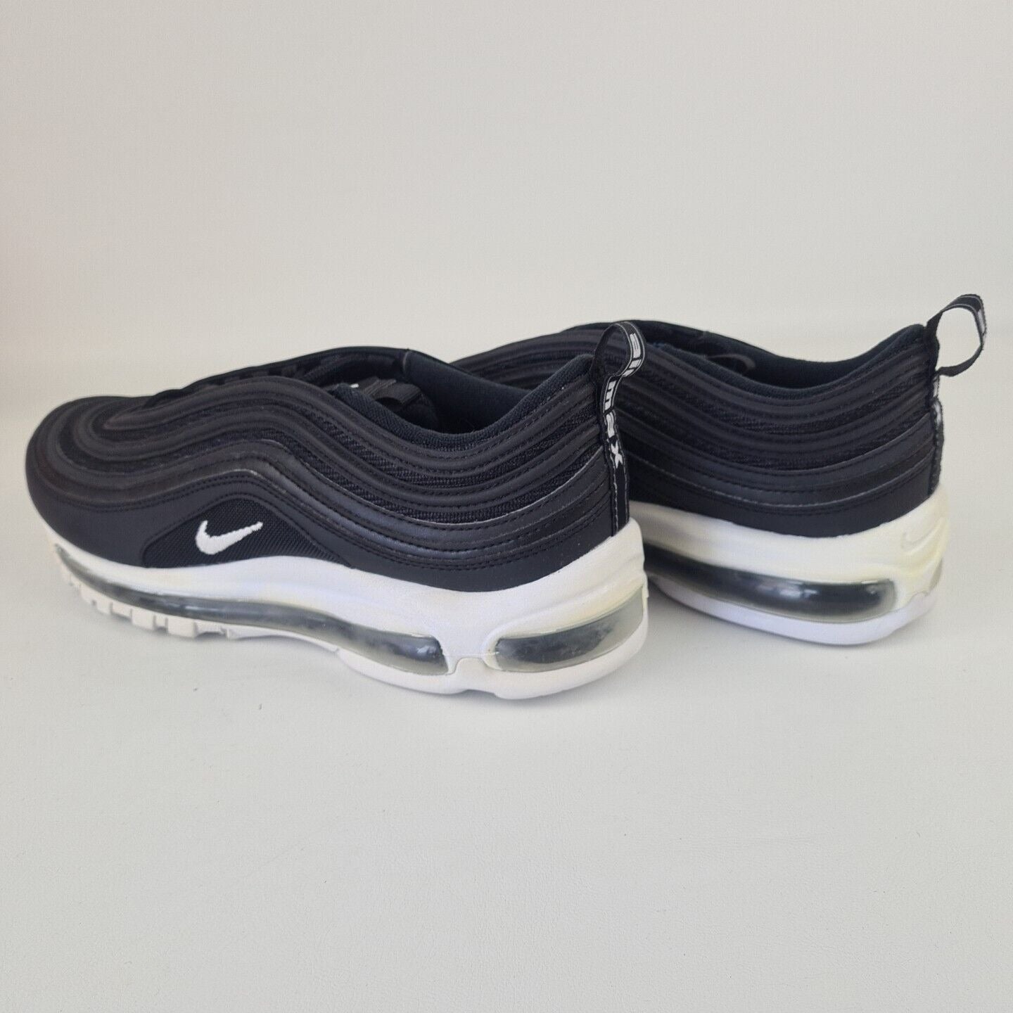 Nike Air Max 97 Black White 921826 001 Men Sneakers Running Shoes Size 9.5