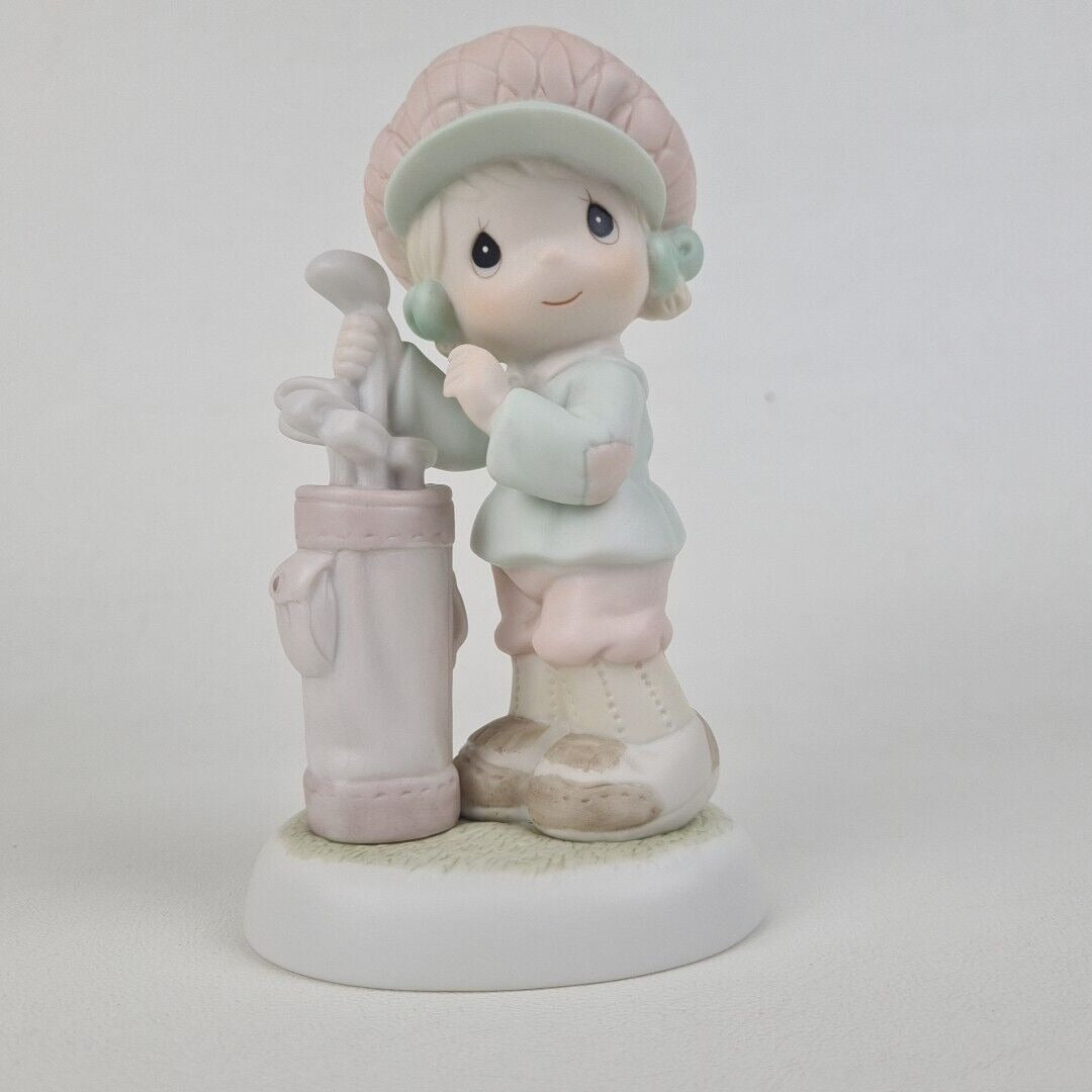 Precious Moments 526193 You Suit Me To A Tee Golf Girl Porcelain Figurine