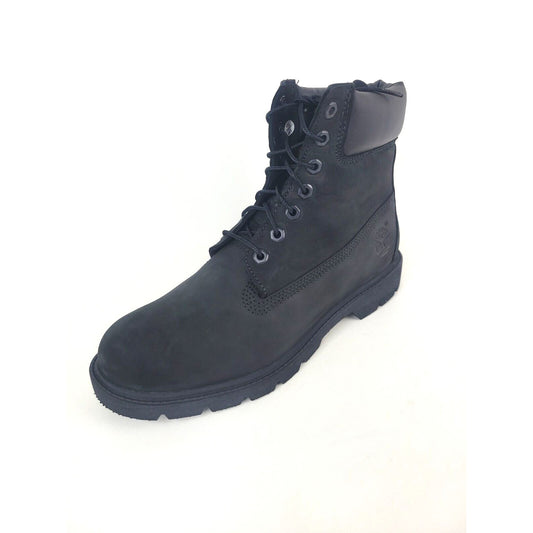 Timberland 6 Inch Classic Boot Black Nubuck Waterproof Boots TB019039 Size 7.5