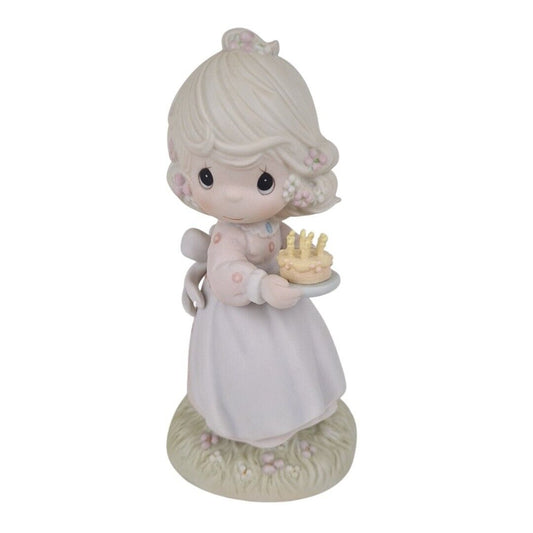 Precious Moments 524301 May Your Birthday Be A Blessing Porcelain Figurine