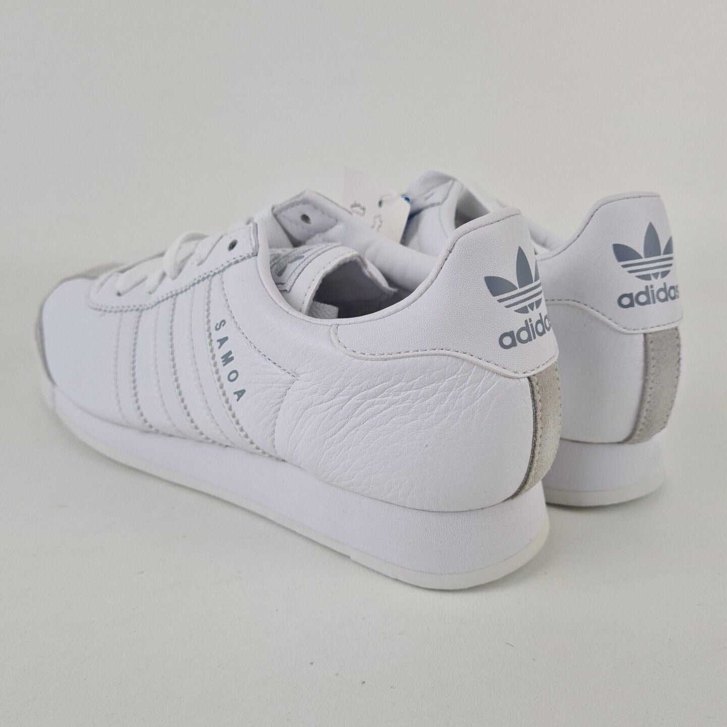 Adidas Samoa Lea Shoes White Originals Leather 133759 Casual Size 4.5 Y = 6 Wmn