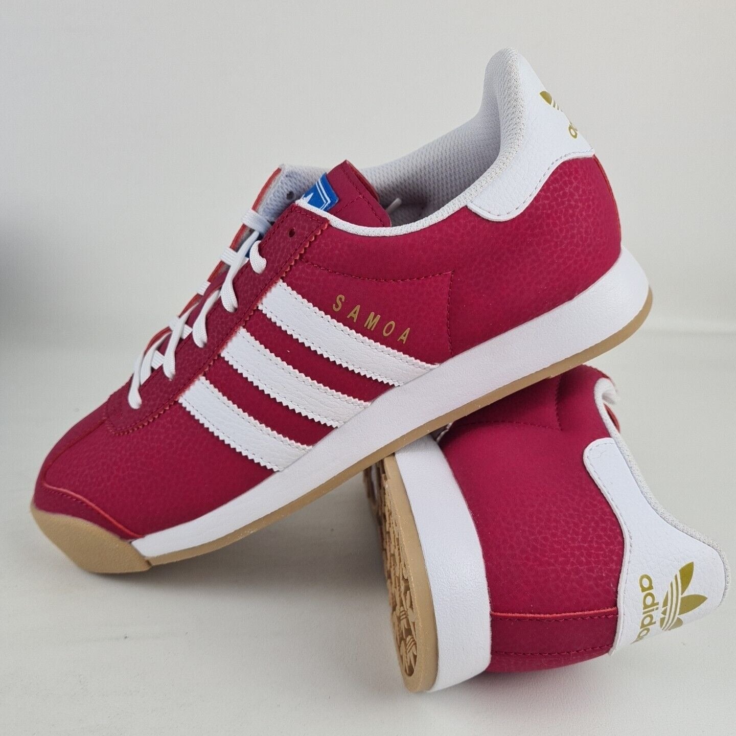 Adidas Originals SAMOA J Hot Pink B27697 Casual Sneakers Size 7 Y = 8.5 Women