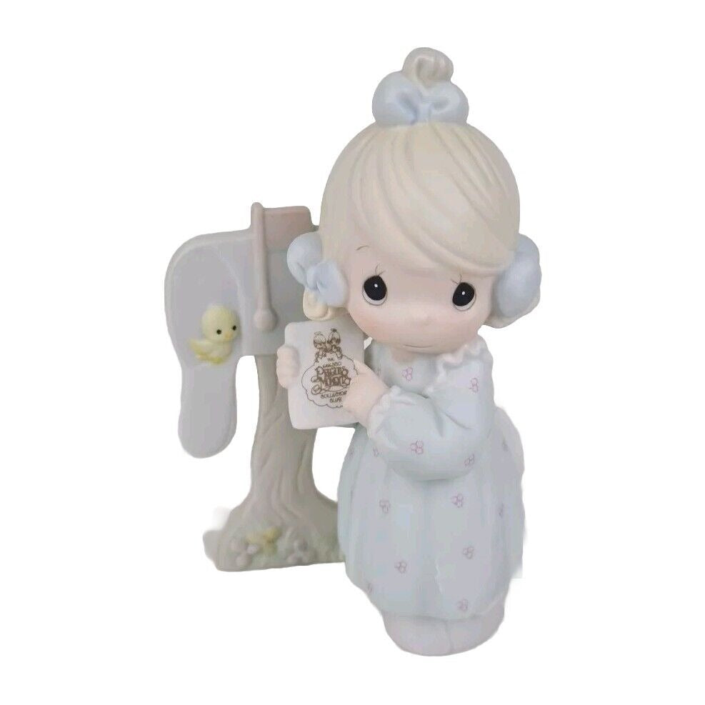 Precious Moments C0011 "Sharing The Good News Together" Figurines Vintage