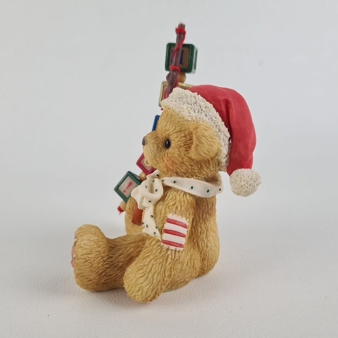 Cherished Teddies Holden 176095 Catchin' the Holiday Spirit Christmas Fishing