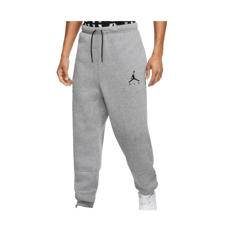 Nike Air Jordan Retro Casual Fleece Pants Men Grey CK6694 091 Athletic Size M