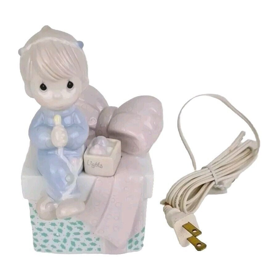 Precious Moments 435406 "May Your Christmas Be Delightful" Nightlight Figure