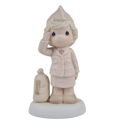 Precious Moments 527289 Bless Those Who Serve Their Country Vintage Figurine