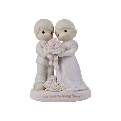 Precious Moments 129097 Love Vows To Always Bloom Porcelain Wedding Figurine