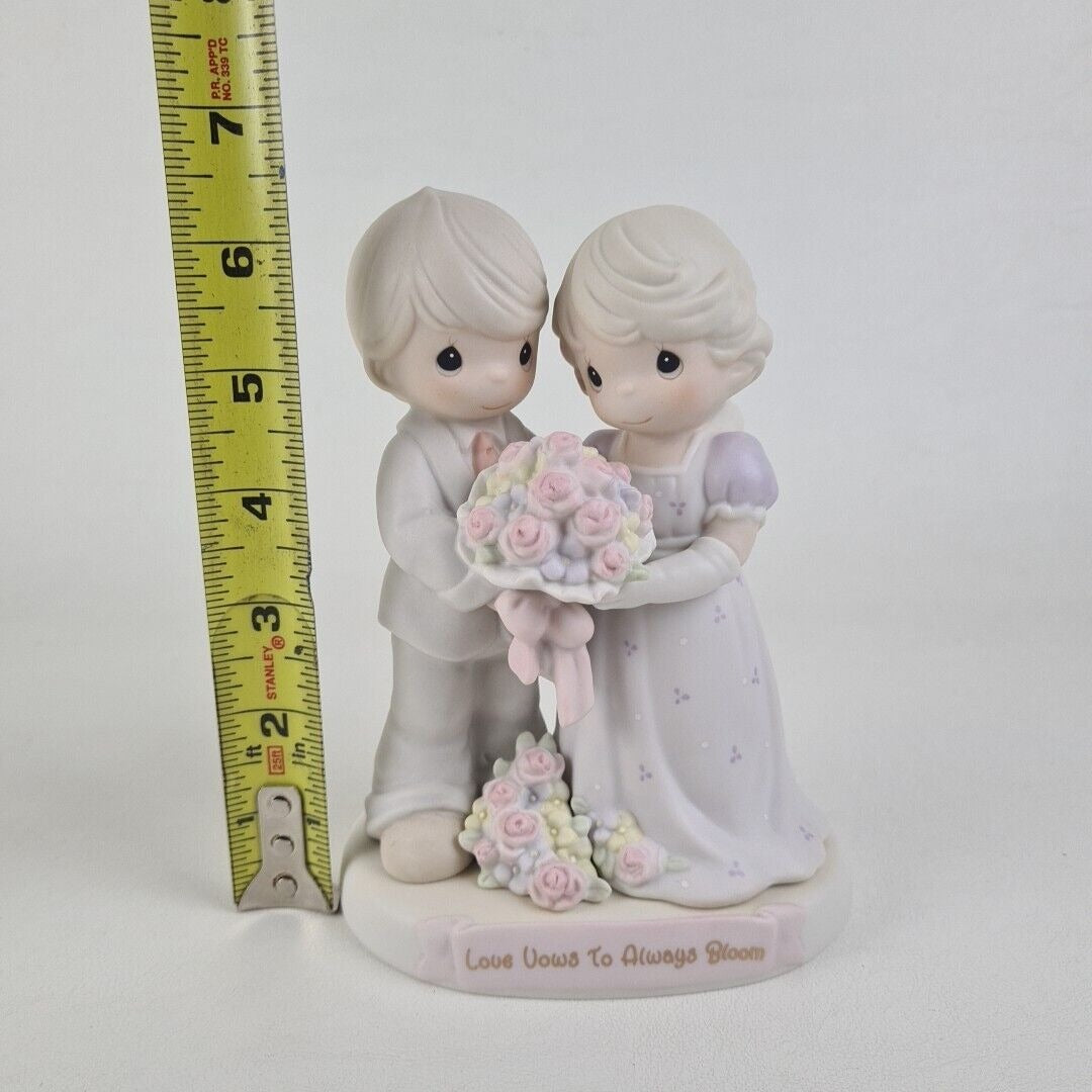 Precious Moments 129097 Love Vows To Always Bloom Porcelain Wedding Figurine