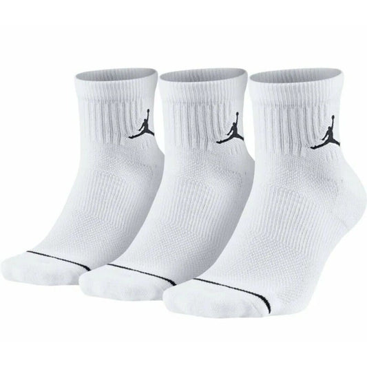 Nike Jordan Everyday Ankle Socks Men 3 Pairs White Sportswear DX9655 100 SZ L