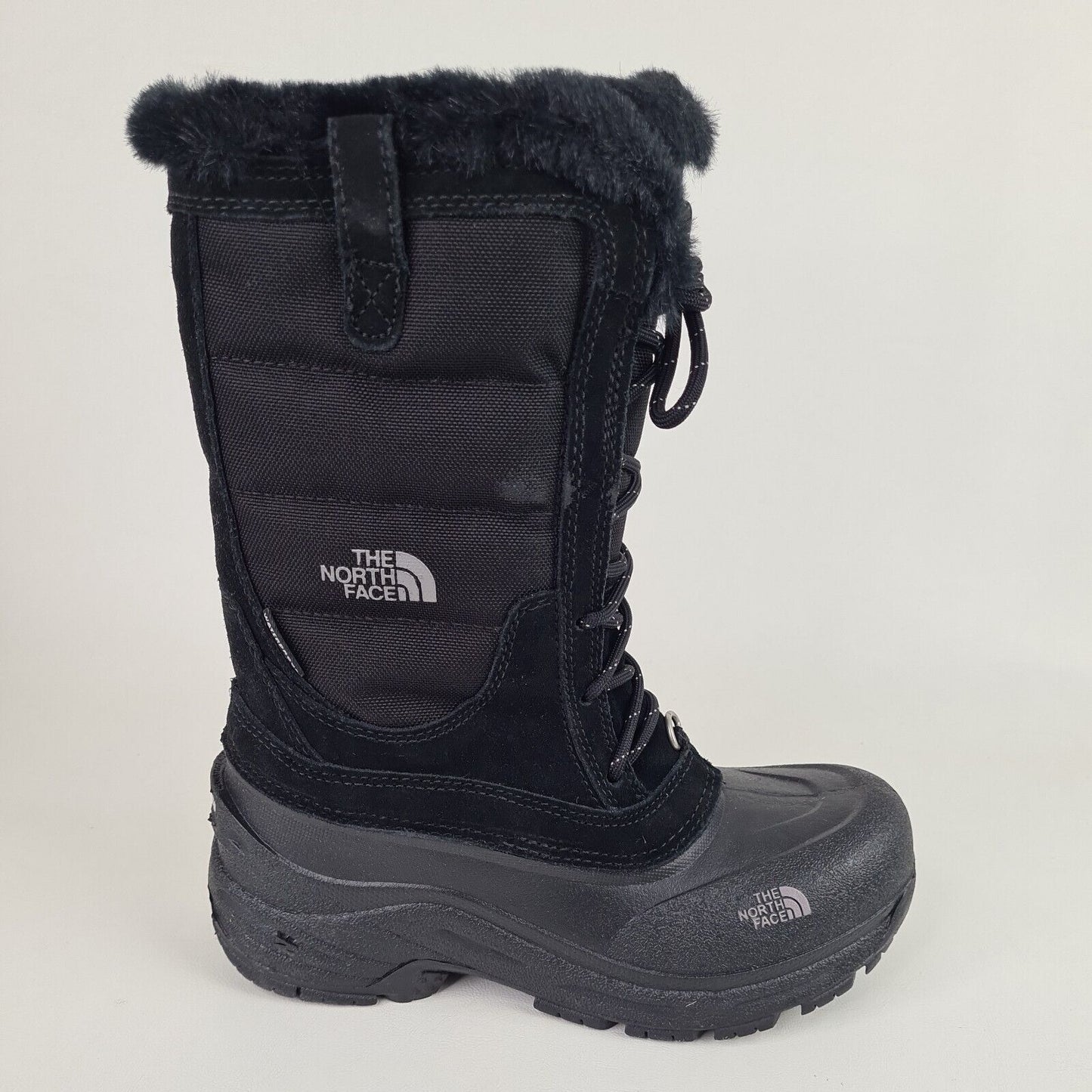 The North Face Shellista Lace Waterproof AYCT0 Winter Boot SZ 7 Y= 8.5 Women